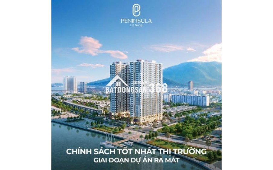 Căn hộ cao cấp Peninsula Đà Nẵng với pháp lý, sổ hồng lâu dài riêng từng căn, mật độ XD chỉ 44%